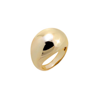 18K Gold-Plated Coco Ring