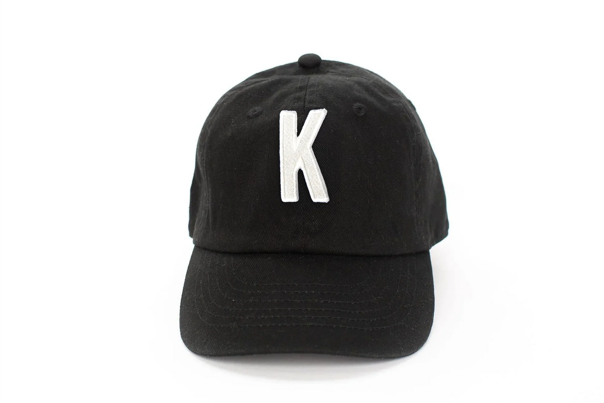 Black Letter Baseball Hat