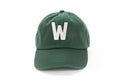 Hunter Green Letter Baseball Hat 1