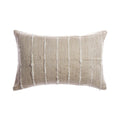 Striped Raw Silk Pillow 1