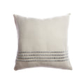 Merino Wool Striped Throw Pillow 6