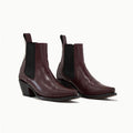 The Sandra Boot in Burgundy 3