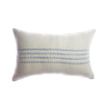 Merino Wool Striped Throw Pillow 8