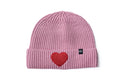 Terry Heart Patch Beanie 2