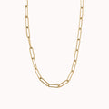 Bold Paperclip Chain Necklace 2
