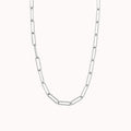 Bold Paperclip Chain Necklace 7