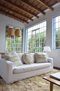 Bubble Boho Throw Pillow 8