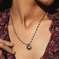 Enlightenment Hope Hematite Lotus Necklace 2