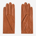 CD4010 (cognac) - Women's Italian Leather Driving Gloves 2