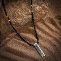 Divine Energy Onyx Tiger's Eye Triple Protection Necklace 6