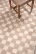 CHECKERED – High and Low Shearling Rug 5