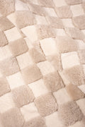 CHECKERED – High and Low Shearling Rug 4