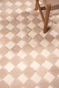CHECKERED – High and Low Shearling Rug 6