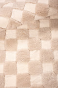 CHECKERED – High and Low Shearling Rug 3