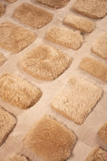 COBBLESTONE – Custom Sheepskin & Shearling Rug 6