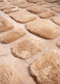 COBBLESTONE – Custom Sheepskin & Shearling Rug 8