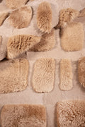 COBBLESTONE – Custom Sheepskin & Shearling Rug 4