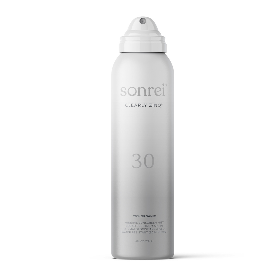 Clearly Zinq Organic SPF 30 Mineral Body Mist Sunscreen
