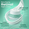 Cosmedica Skincare Retinol Night Cream – Anti Aging Face Moisturizer with Retinol (Vitamin A) & Hyaluronic Acid – Wrinkle Repair Cream for Acne, Fine Lines & Dark Spots – Night Cream for Face, 1.7 oz 2