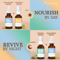 Cosmedica Skincare Facial Serum Trio Set – Vitamin C Serum, 2.5% Retinol Serum & Hyaluronic Acid Serum for Face – Anti Aging, Brightening & Hydrating Skincare – Reduce Wrinkles & Dark Spots – Vegan, Cruelty Free (3 x 1oz) 6