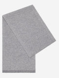 Riccardo (grey & white) - Italian 100% cashmere scarf with pattern 2