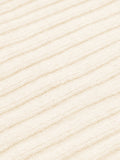 Napoli (cream) - Italian 100% cashmere ribbed scarf (unisex) 2