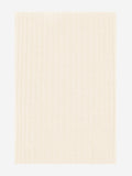 Napoli (cream) - Italian 100% cashmere ribbed scarf (unisex) 3