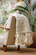 Clouds Chunky Knit Throw Blanket 4