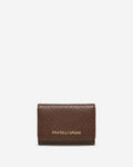 Costanza (brown) - Italian calf leather women’s wallet 1