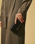 Costanza (black) - Italian calf leather women’s wallet 1