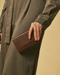 Costanza (brown) - Italian calf leather women’s wallet 2
