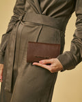 Costanza (brown) - Italian calf leather women’s wallet 4