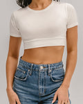 Crew Neck Boyfriend Halftee 6