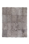 CURLY GOATSKIN RUG – Silver Grey 3