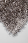 CURLY GOATSKIN RUG – Silver Grey 8