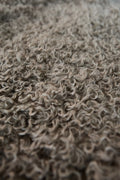 CURLY GOATSKIN RUG – Silver Grey 6