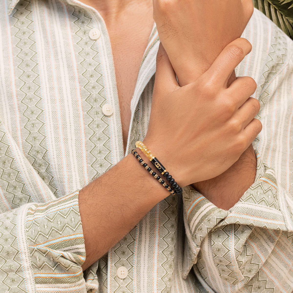 Radiant Joy Citrine Onyx Bracelet