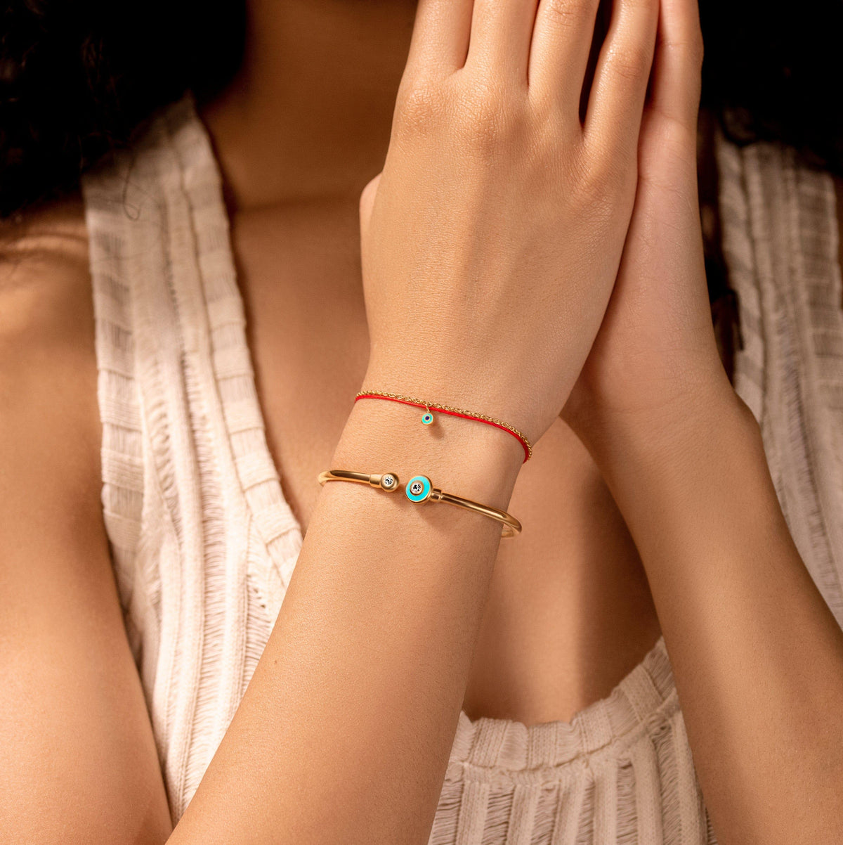 Supreme Guardian Red String Evil Eye Charm Bracelet