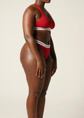 Ruby Red Thong 4