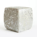 Modern Hide Square Pouf 5