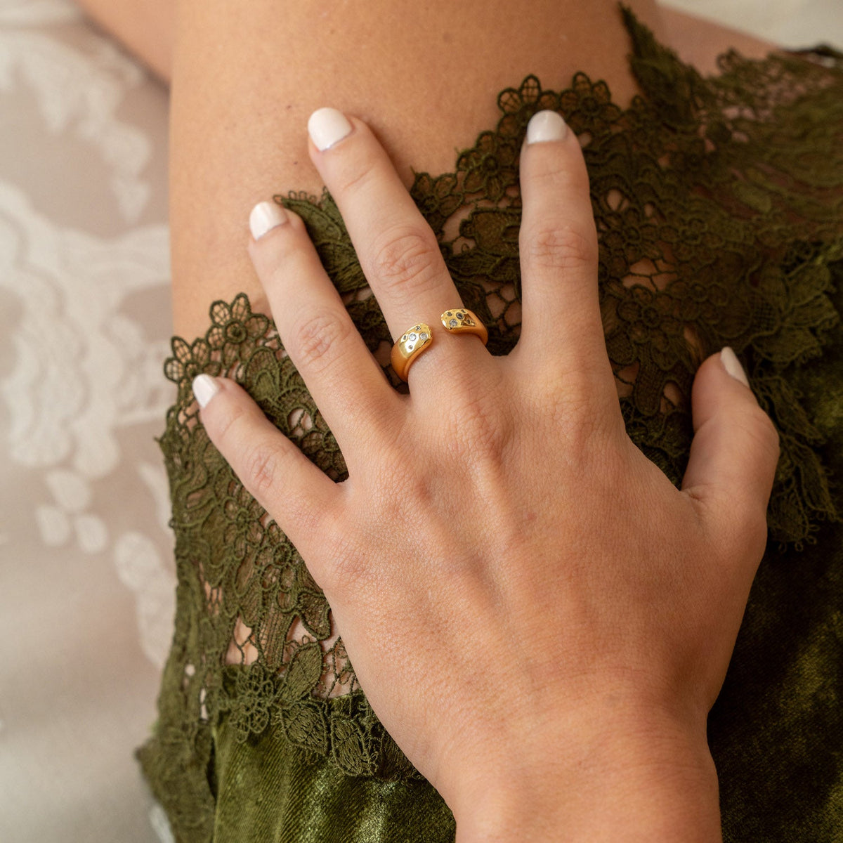 18K Gold-Plated Eliza Ring