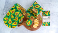 Beeswax Wrap Bulk Roll - Avocado Print 3