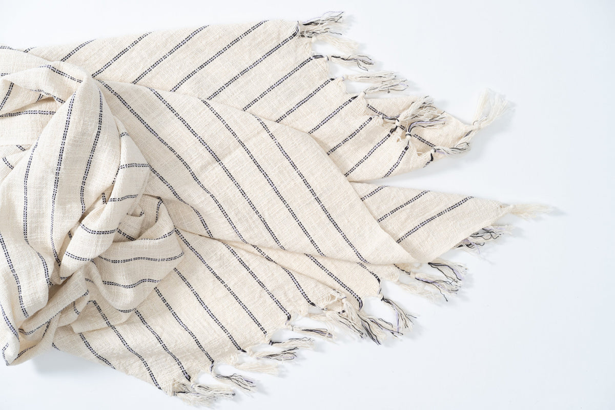 Firuze Cotton Linen Towel