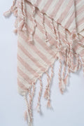 Girit Salmon Cotton Linen Towel 9