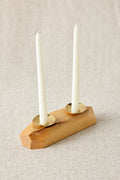 Double Wooden Incense and Candle Holder by Dor+Kie - Image 3