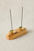 Double Wooden Incense and Candle Holder by Dor+Kie - Image 4