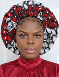 Duma Mbili Large Silk Lined Bonnet 2