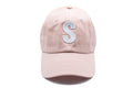 Dusty Rose Letter Baseball Hat 5