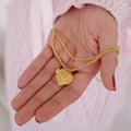 FS x For Love & Lemons Lottie Layered Heart Locket 5