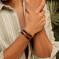 Highest Frequency Triple Protection Matte Onyx Bracelet 2